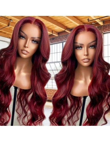 T-lace body wave auburn Voir les baskets