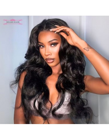 Miami Hairflex 9x6 Body Wave 250% HD -pruik ou a consommer sur place